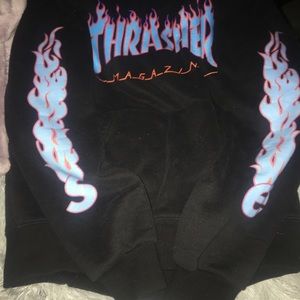 Thrasher x supreme hoodie